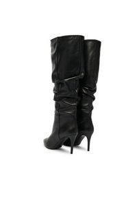 Pollini Kozaki SA26038M0NTE0000 Czarny. Kolor: czarny. Materiał: skóra #4