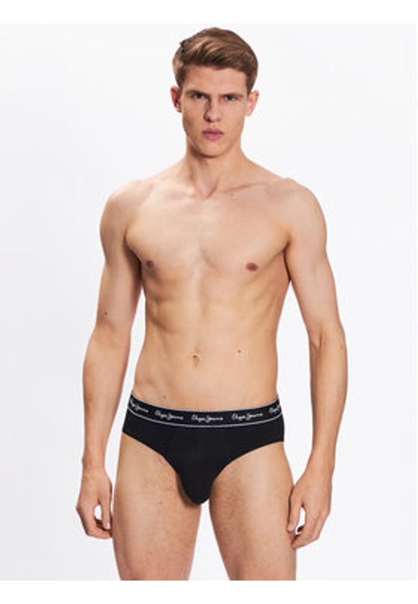 Pepe Jeans Slipy Pepe Bf 3P PMU10970 Szary. Kolor: szary. Materiał: bawełna
