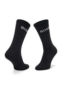 BOSS - Boss Zestaw 2 par wysokich skarpet dziecięcych J20341 Kolorowy. Materiał: materiał, bawełna. Wzór: kolorowy #3