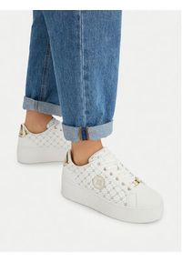 Nine West Sneakersy EO-SS26-3C601 Biały. Kolor: biały. Materiał: skóra #9