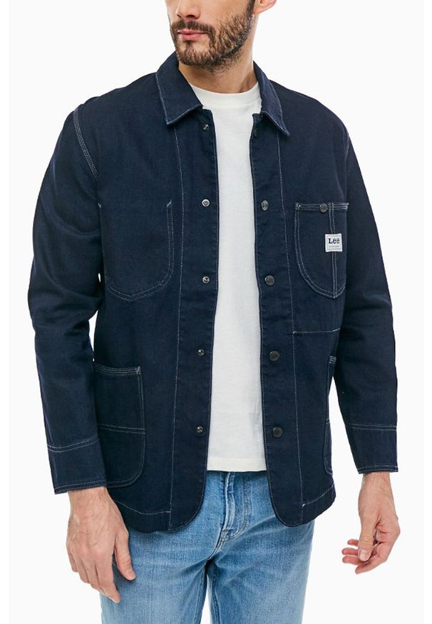Lee - LEE LOCO JACKET MĘSKA KURTKA JEANSOWA REGULAR FIT L88MCZQH 112123743. Materiał: jeans