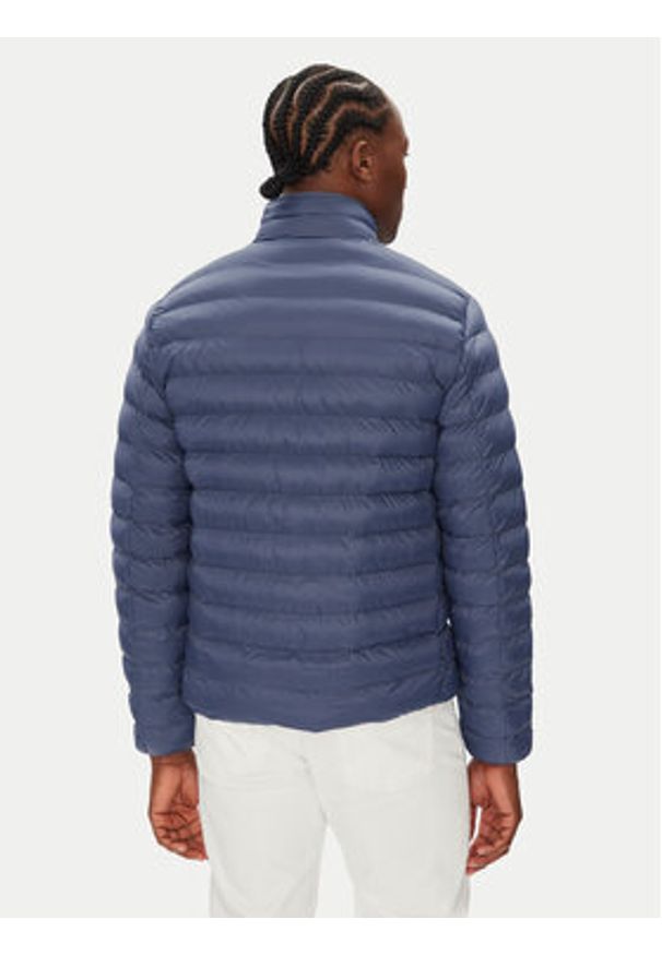 TOMMY HILFIGER - Tommy Hilfiger Kurtka przejściowa MW0MW37634 Niebieski Regular Fit. Kolor: niebieski. Materiał: syntetyk
