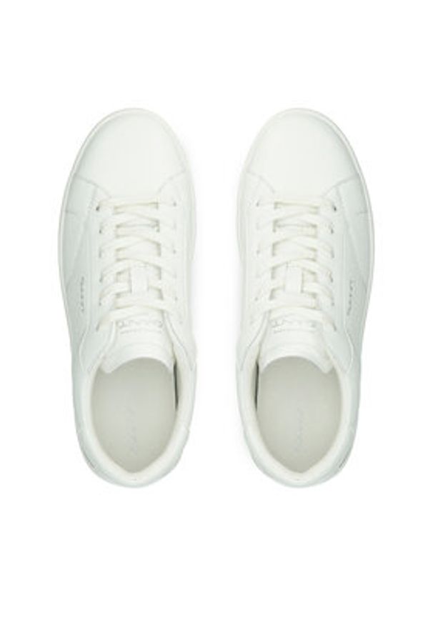 GANT - Gant Sneakersy 31531052 Biały. Kolor: biały. Materiał: skóra