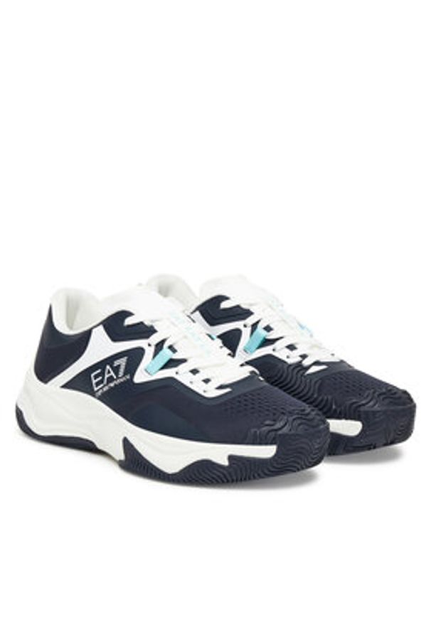 EA7 Emporio Armani Sneakersy X8X248 XK445 MZ220 Niebieski. Kolor: niebieski. Materiał: materiał
