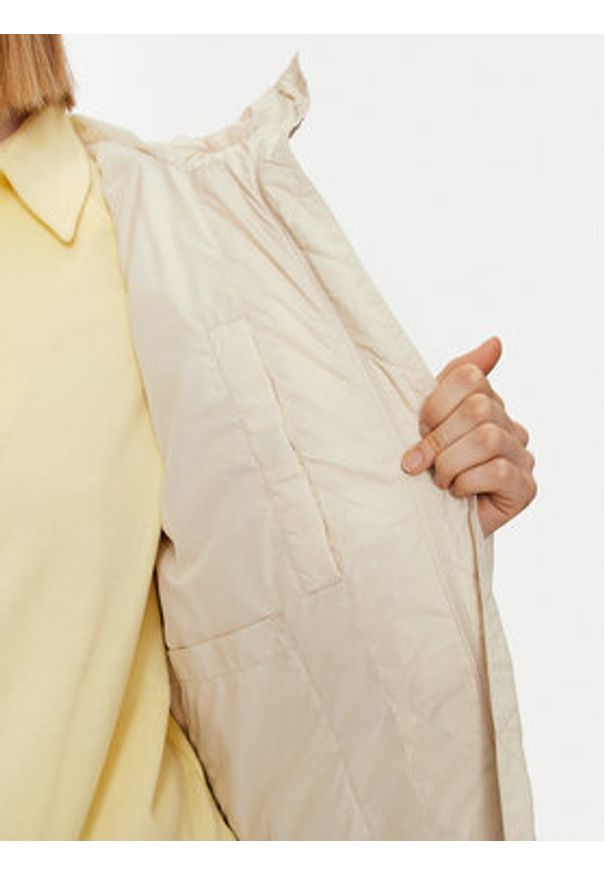 Tommy Jeans Kurtka zimowa Vail DW0DW18841 Beżowy Regular Fit. Kolor: beżowy. Materiał: syntetyk. Sezon: zima