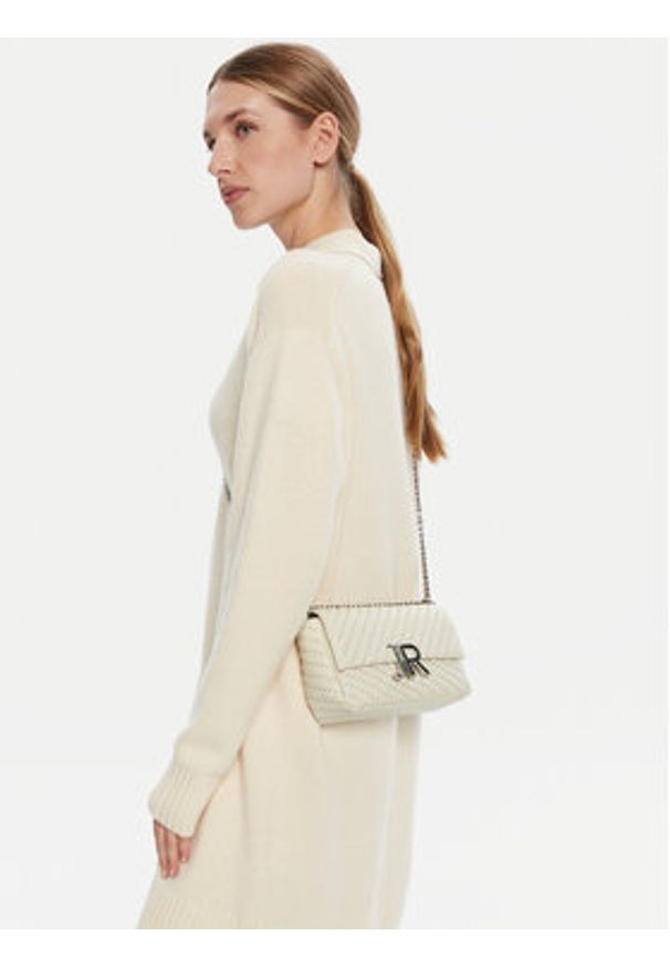 John Richmond Torebka RWP25488BO Écru. Materiał: skórzane