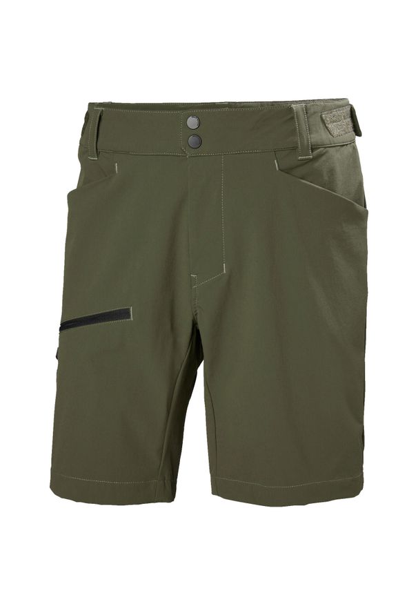 Szorty Helly Hansen Blaze Softshell. Kolor: zielony. Materiał: softshell. Sport: turystyka piesza