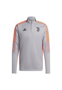 Adidas - Góra treningowa Juventus 2021/22. Kolor: szary