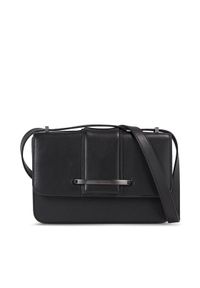 Calvin Klein Torebka Bar Hardware Shoulder Bag K60K611045 Czarny. Kolor: czarny #1