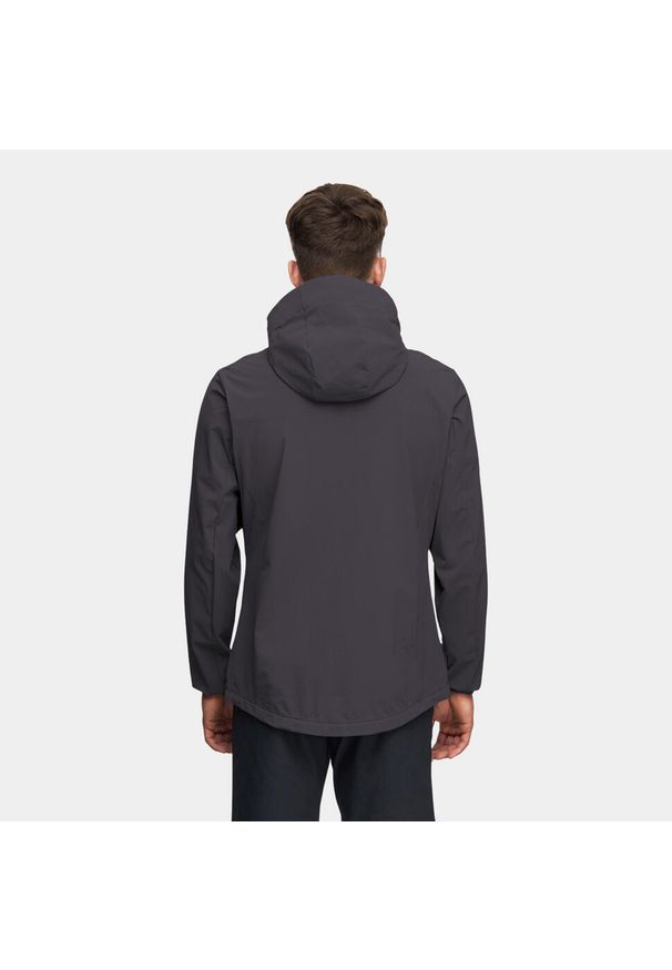 Kurtka męska softshell Alpinus Pourri. Kolor: szary. Materiał: softshell