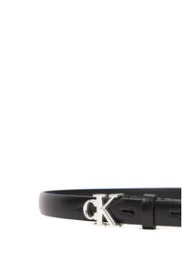 Calvin Klein Pasek Damski LV04F7055G Czarny. Kolor: czarny. Materiał: skóra #3