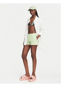 Roxy Szorty sportowe Surf Stoked ERJFB03416 Zielony jasny Regular Fit. Kolor: zielony. Materiał: bawełna, syntetyk #2