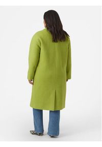 Vero Moda Curve Płaszcz wełniany 10296650 Zielony Regular Fit. Kolor: zielony. Materiał: wełna, syntetyk #5