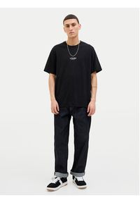 Jack & Jones - Jack&Jones T-Shirt Soho 12278787 Czarny Relaxed Fit. Kolor: czarny. Materiał: bawełna #3