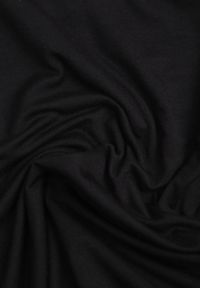 Born2be - Czarny Gładki Top na Szerokich Ramiączkach w Stylu Basic Starbe. Okazja: do pracy, na co dzień. Kolekcja: plus size. Kolor: czarny. Materiał: jeans. Długość rękawa: na ramiączkach. Wzór: gładki. Sezon: lato. Styl: elegancki, klasyczny, casual #3