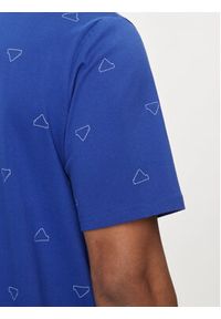 Adidas - adidas T-Shirt Seasonal Essentials Monogram Graphic IU0284 Niebieski Regular Fit. Kolor: niebieski. Materiał: bawełna #4