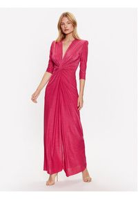 Liu Jo Sukienka wieczorowa CF3223 J1923 Różowy Regular Fit. Kolor: różowy. Materiał: wiskoza. Styl: wizytowy #4