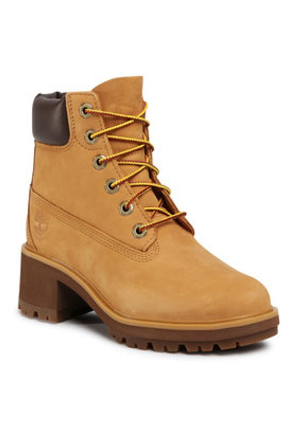 Timberland Trapery Kinsley TB0A25BS231 Żółty. Kolor: żółty. Materiał: nubuk, skóra