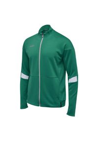 Kurtka Rozpinana Sportowa Hummel Tech Move Poly Zip Jacket. Kolor: zielony. Sport: piłka ręczna