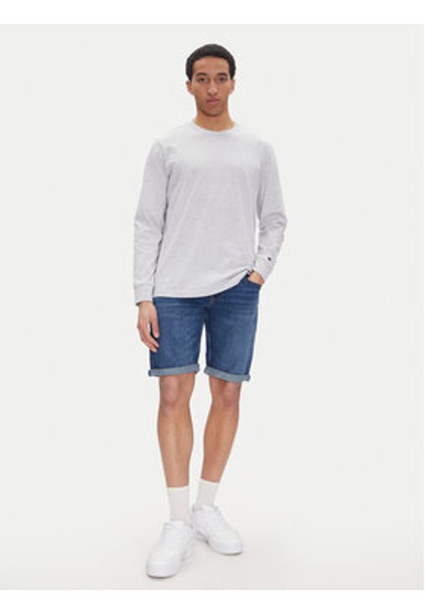 Tommy Jeans Szorty jeansowe Ronnie DM0DM20943 Granatowy Regular Fit. Kolor: niebieski. Materiał: bawełna