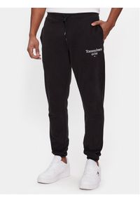 Tommy Jeans Spodnie dresowe Entry DM0DM18935 Czarny Slim Fit. Kolor: czarny. Materiał: bawełna #1