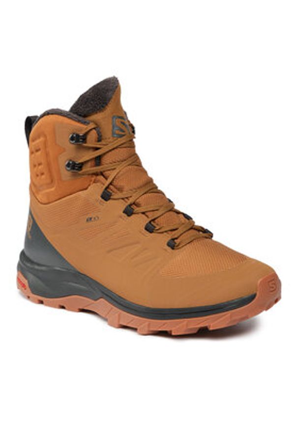 Salomon Trekkingi Outblast Thinsulate™ Climasalomon™ Waterproof L47382500 Brązowy. Kolor: brązowy. Materiał: syntetyk. Technologia: Thinsulate. Sport: turystyka piesza