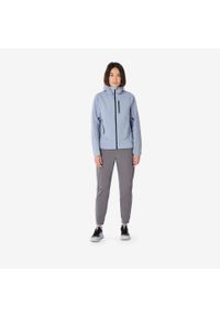 quechua - Kurtka turystyczna damska Quechua MH900 wodoodporna. Kolor: fioletowy. Materiał: materiał