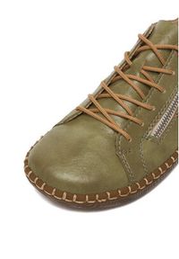 Rieker Półbuty N2401-54 Zielony. Kolor: zielony. Materiał: materiał #3