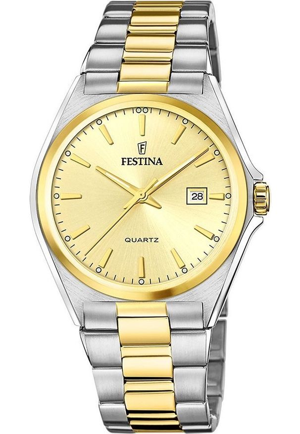 Zegarek Festina Zegarek męski Festina F20554-3 srebrny. Kolor: srebrny
