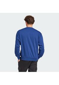Adidas - adidas Bluza Essentials Feel Cozy JE3792 Granatowy Regular Fit. Kolor: niebieski. Materiał: bawełna #4