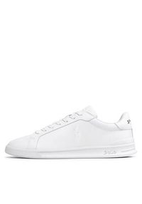 Polo Ralph Lauren Sneakersy Hrt Ct II 809845110002 Biały. Kolor: biały. Materiał: skóra #4