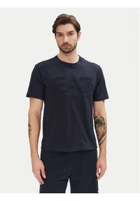 EA7 Emporio Armani T-Shirt 7M000149 AF14772 UB102 Granatowy Regular Fit. Kolor: niebieski. Materiał: bawełna #1