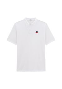 SERGE BLANCO - Polo Serge Blanco London. Typ kołnierza: polo. Kolor: biały #1