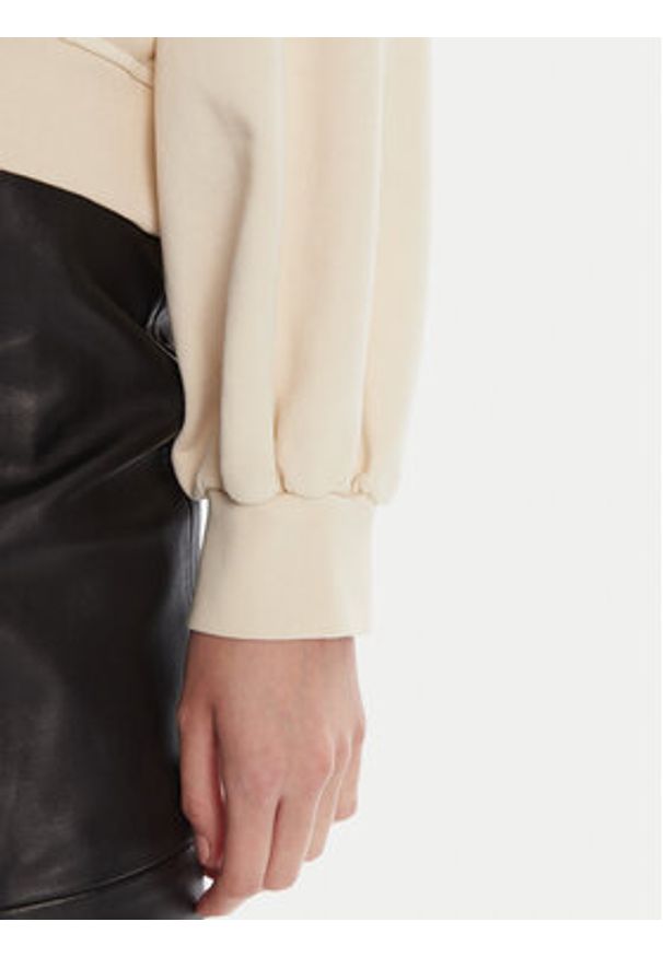 Pinko - PINKO Bluza Maliardo 105510 A2RB Beżowy Regular Fit. Kolor: beżowy. Materiał: bawełna