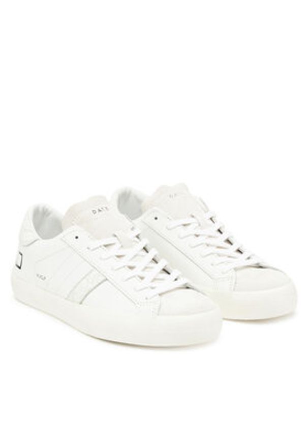 D.A.T.E. Sneakersy Hill Low Calf W431-HL-CA Biały. Kolor: biały. Materiał: skóra