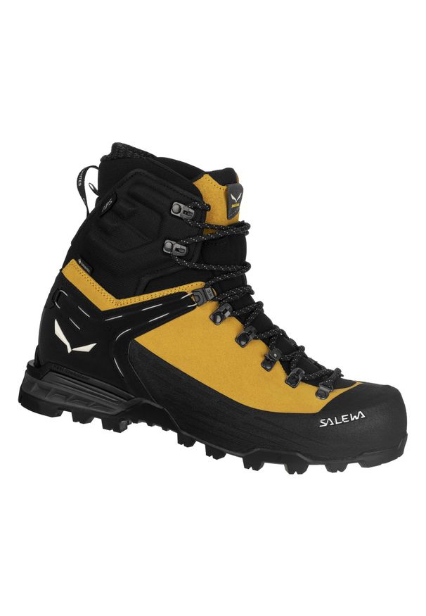 Buty Trekkingowe Męskie Salewa Ortles Ascent Mid Gtx. Wysokość cholewki: za kostkę. Kolor: żółty. Materiał: zamsz, syntetyk, materiał. Szerokość cholewki: normalna. Sport: turystyka piesza