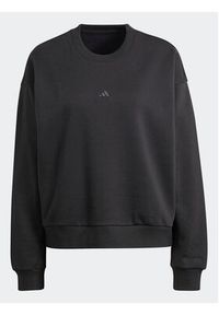 Adidas - adidas Bluza ALL SZN IW1260 Czarny Loose Fit. Kolor: czarny. Materiał: bawełna