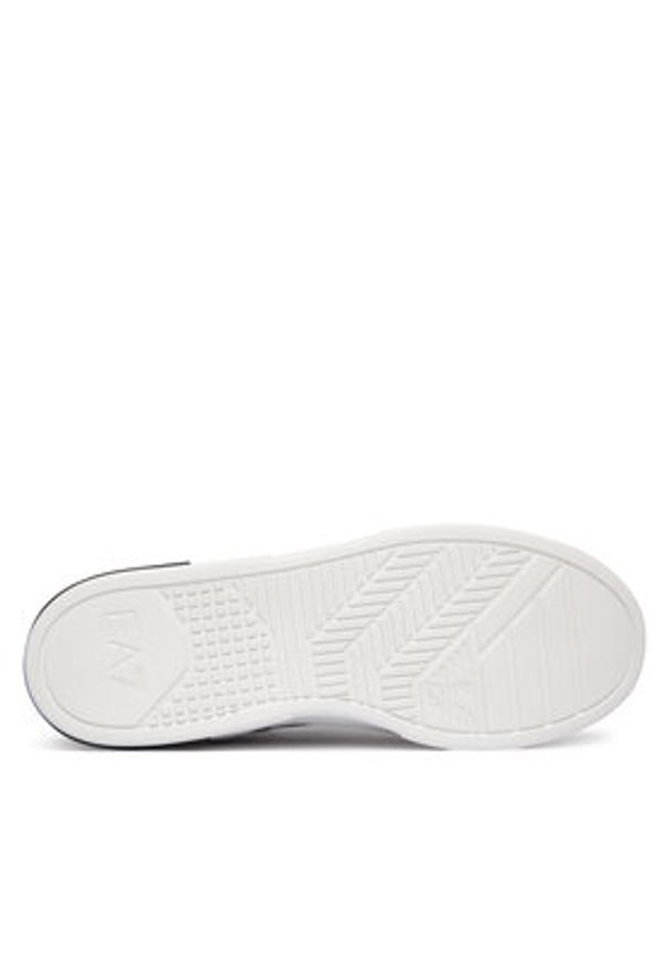 EA7 Emporio Armani Sneakersy 7X000650 AF23102 MC138 Czarny. Kolor: czarny. Materiał: skóra