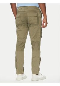 Aeronautica Militare Spodnie materiałowe 251PA1387CT1493 Khaki Regular Fit. Kolor: brązowy. Materiał: bawełna #4