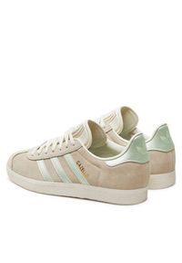Adidas - adidas Sneakersy Gazelle W IG4398 Beżowy. Kolor: beżowy. Materiał: skóra. Model: Adidas Gazelle #4