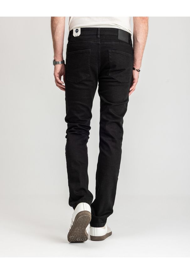 MARCUS - Męskie Spodnie Jeansowe Marcus Felix 2020 Jeans Black Wash 14-200186