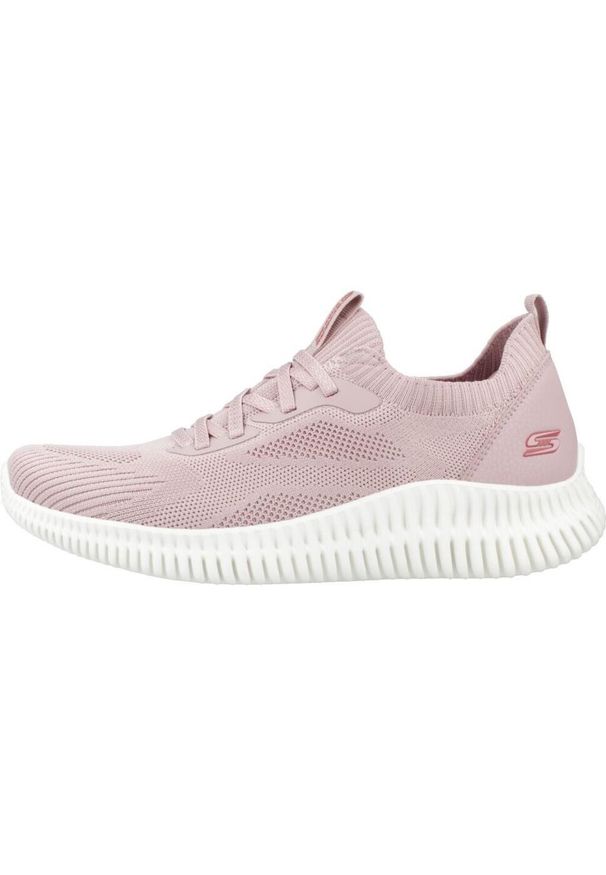 skechers - Buty SKECHERS BOBS GEO LITE Rose. Okazja: na co dzień. Kolor: różowy. Materiał: tkanina