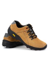Olivier Męskie buty trekkingowe 296GT żółte. Kolor: żółty