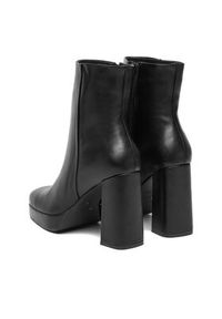 DeeZee Botki 24ST0155-1 Czarny. Kolor: czarny. Materiał: materiał #7