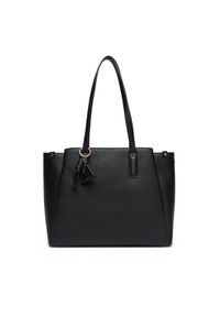 Aldo Torebka Abavas 14143636 Czarny. Kolor: czarny. Materiał: skórzane