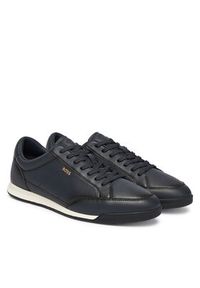 BOSS Sneakersy Nitan 50552880 Granatowy. Kolor: niebieski. Materiał: skóra #5