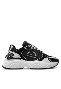 Karl Lagerfeld - KARL LAGERFELD Sneakersy KL65638 Czarny. Kolor: czarny. Materiał: materiał