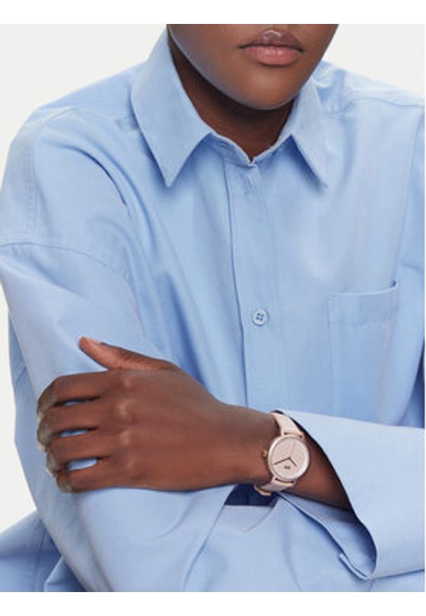 DKNY Zegarek The Modernist NY6682 Różowy. Kolor: różowy