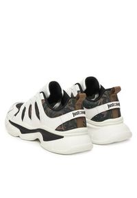Just Cavalli Sneakersy 79QA3SA3 ZSD36 Biały. Kolor: biały. Materiał: skóra #5