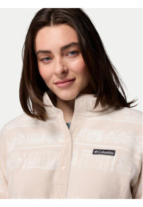 columbia - Columbia Polar Benton Springs™ 2085611 Beżowy Regular Fit. Kolor: beżowy. Materiał: syntetyk